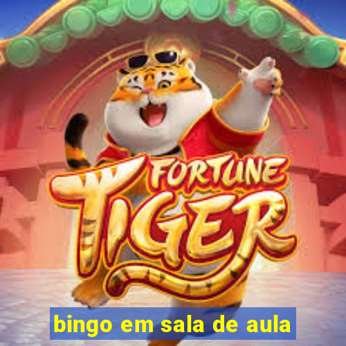 bingo em sala de aula